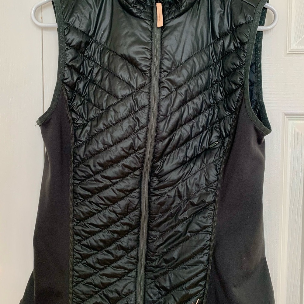 Indyeva Garma Insulated Vest - size small, dark green - Picture 2 of 5